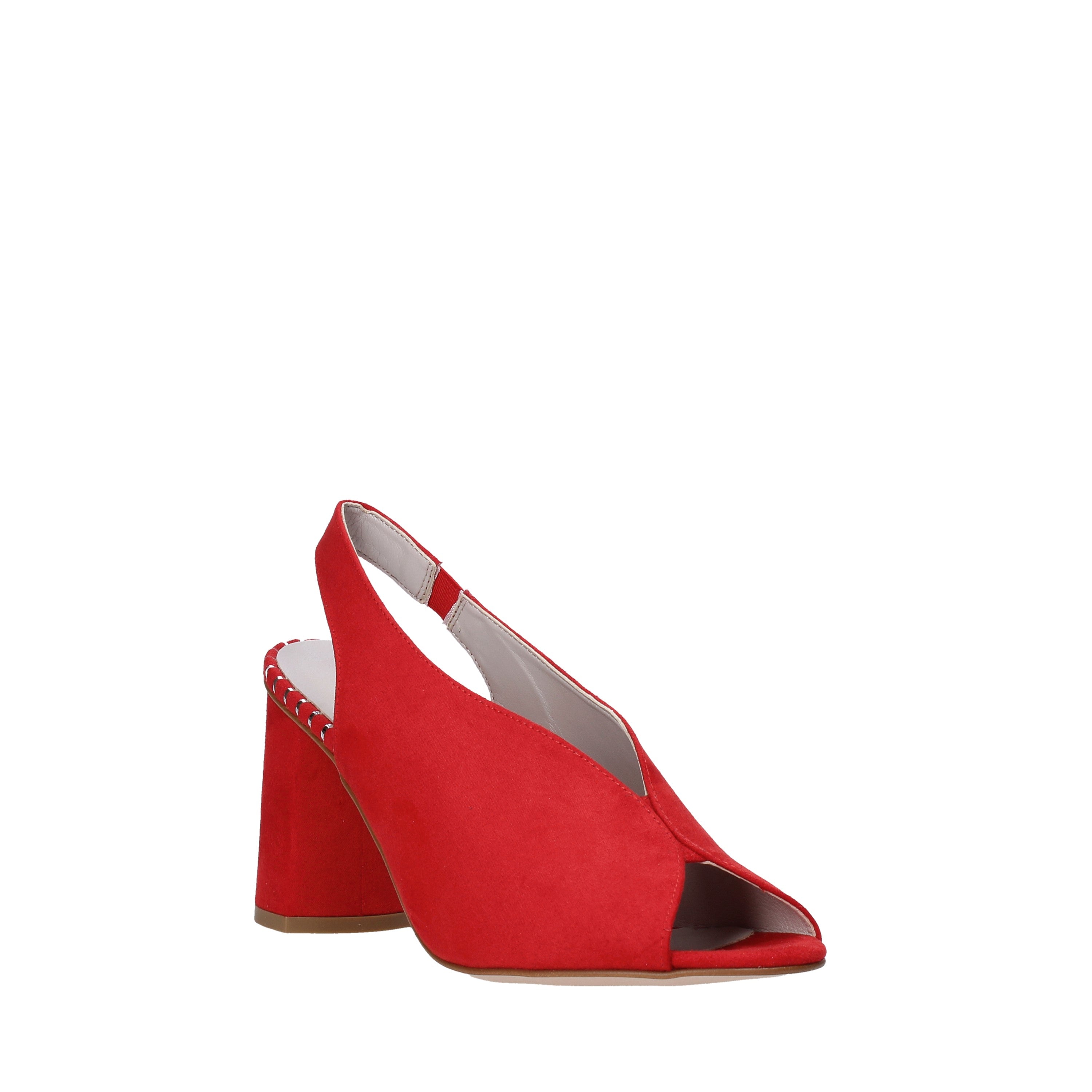 Sandali tacco Rosso Comart