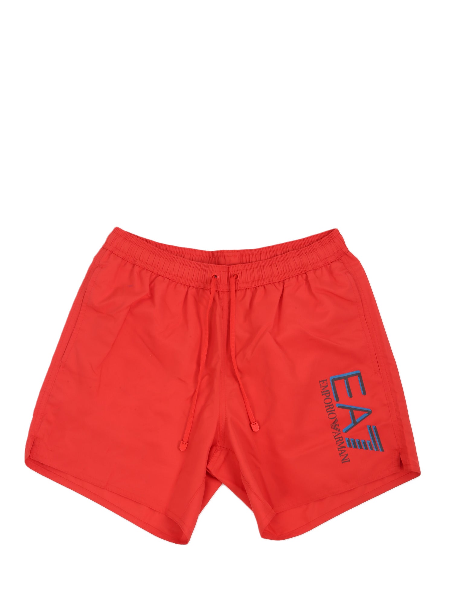 Costumi Rosso Ea7 Emporio Armani