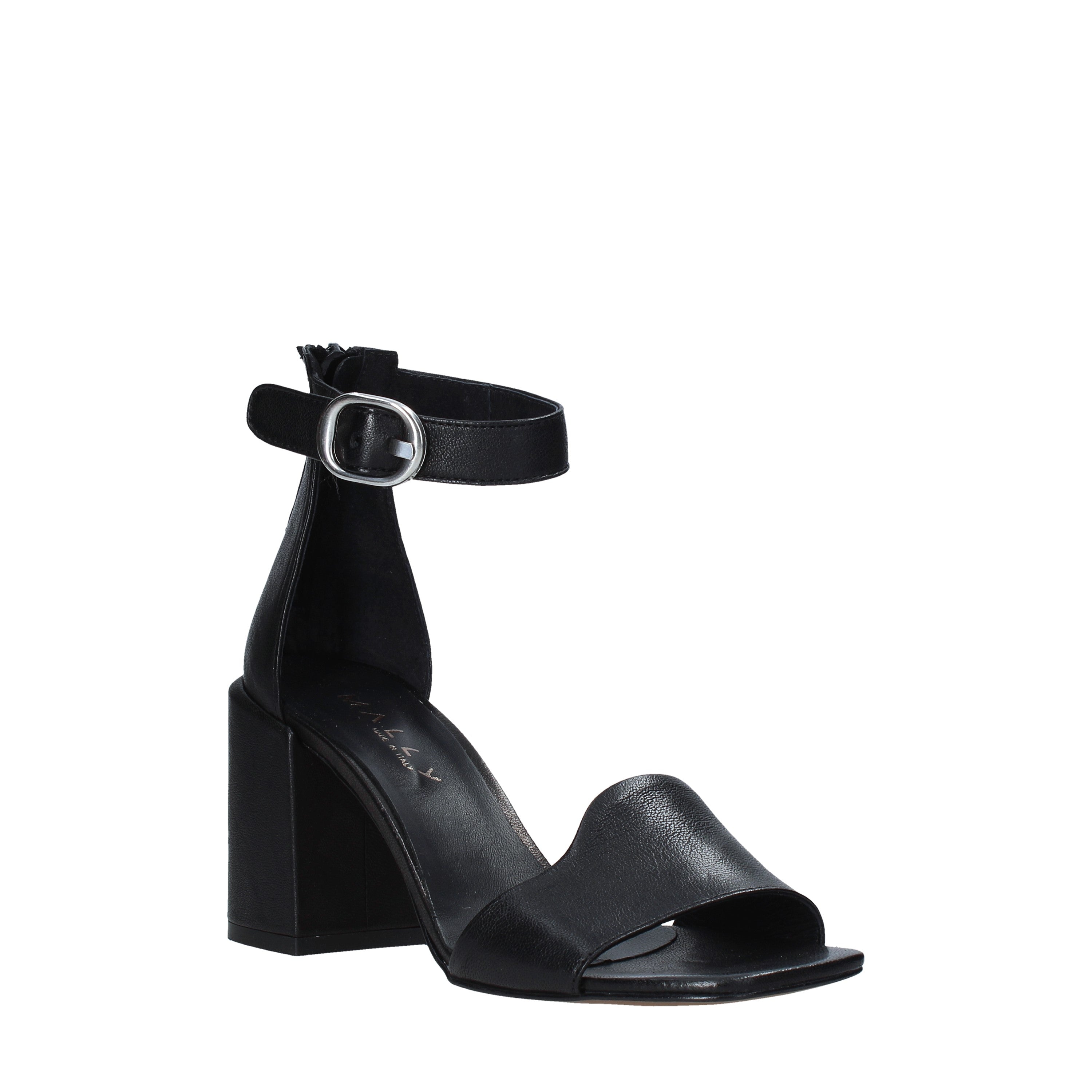 Sandali tacco Nero Mally
