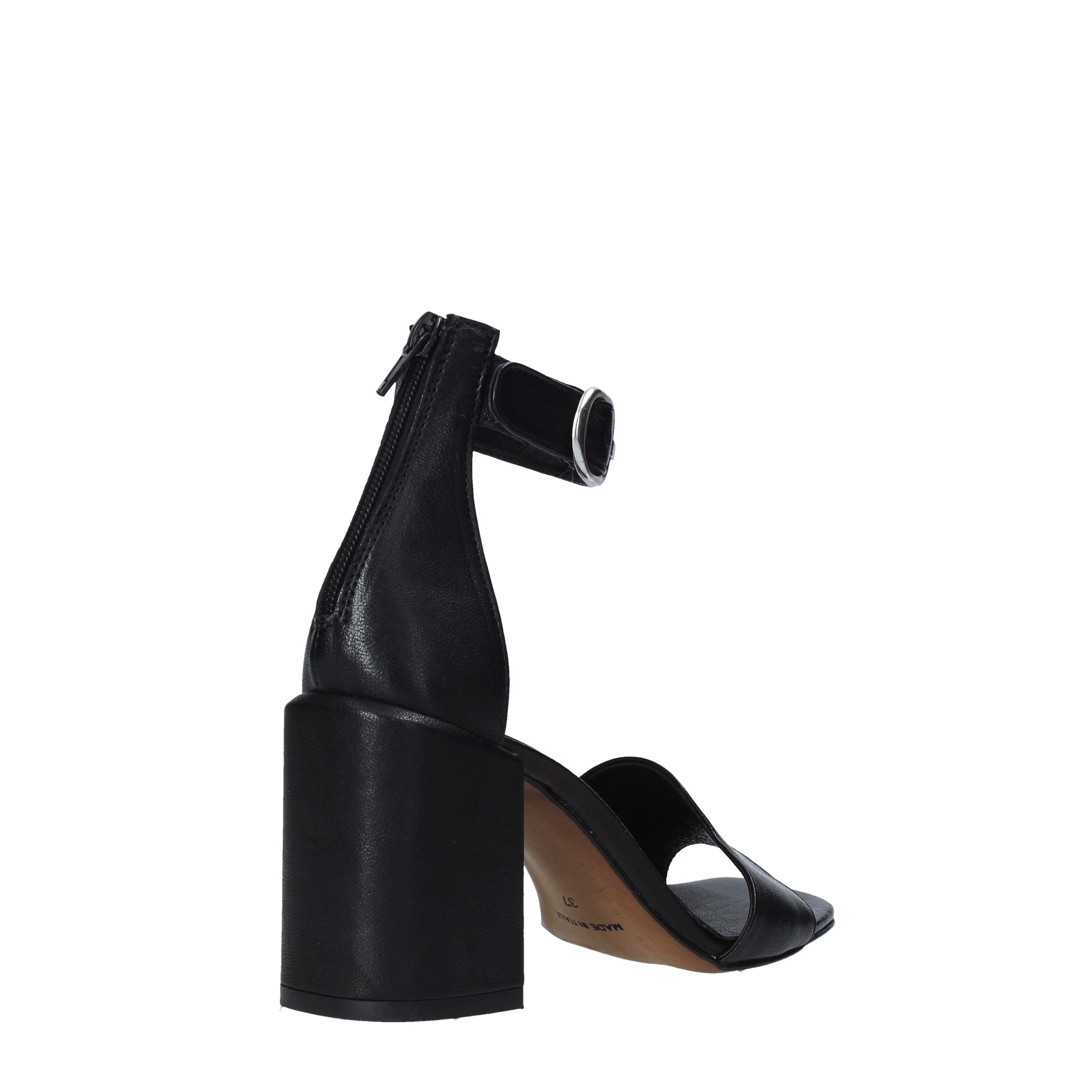 Sandali tacco Nero Mally