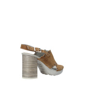 Sandali tacco Cammello Miss Callaghan
