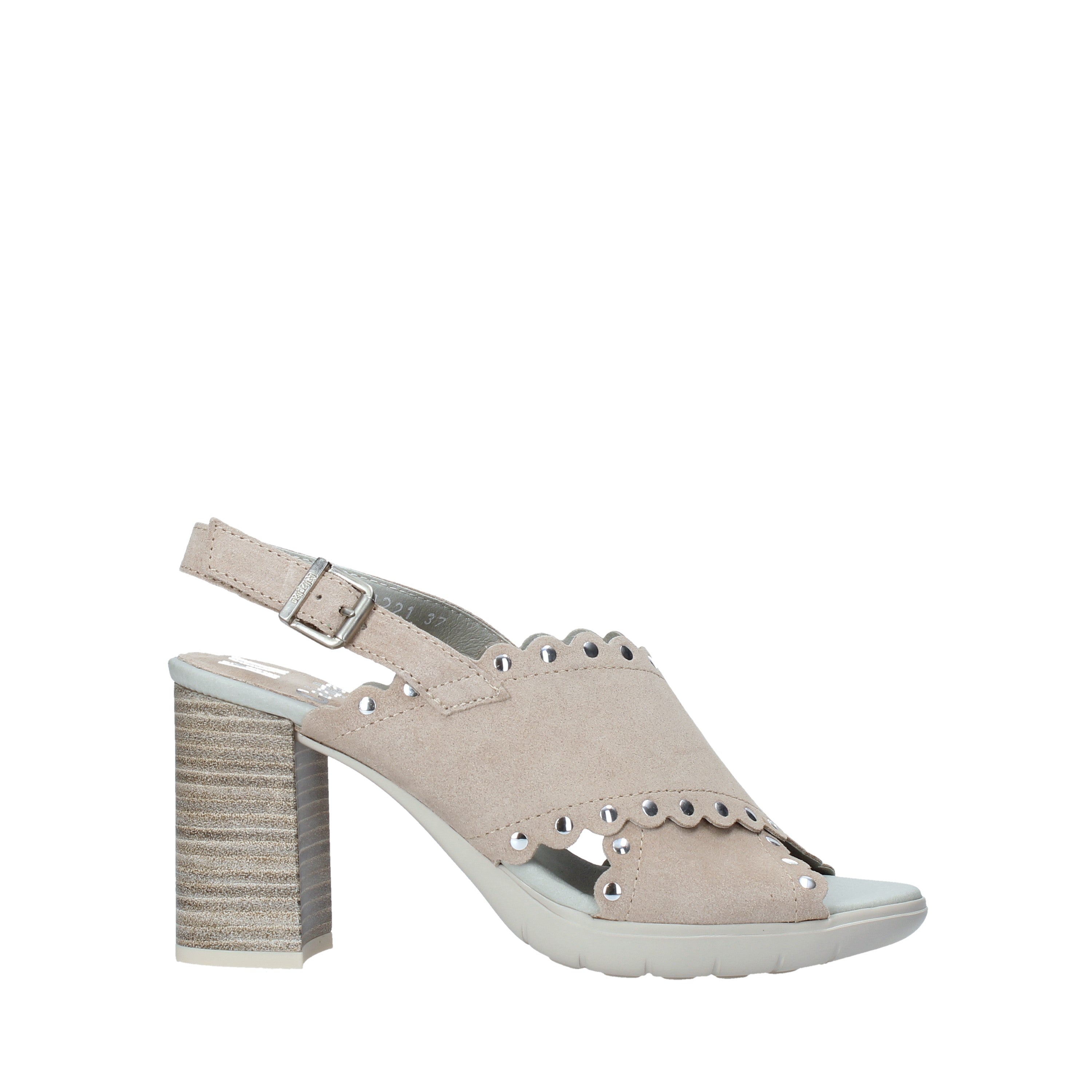 Sandali tacco Beige Miss Callaghan