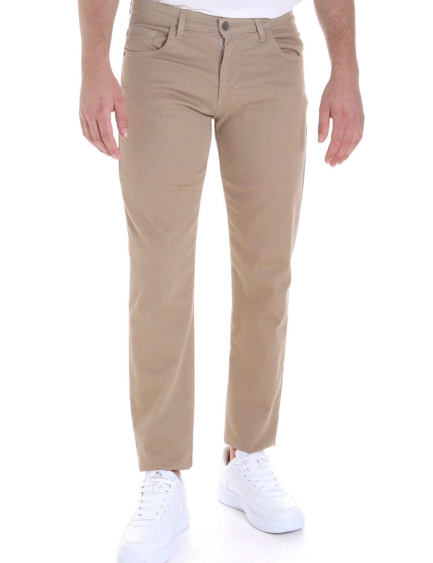 Pantaloni Beige Les Copains