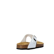 Infradito Bianco Vernice Bamboo