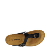Infradito Nero Vernice Bamboo