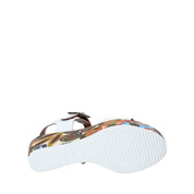 Sandali zeppa Bianco Grace Shoes