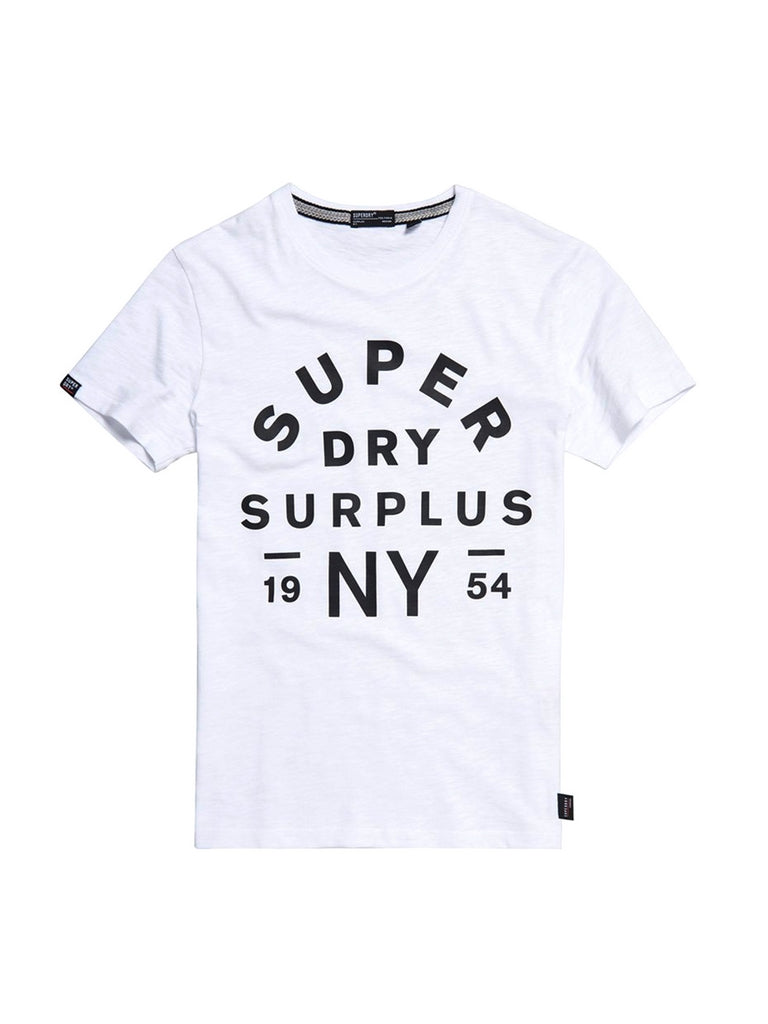 T-shirt Bianco Superdry