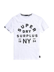 T-shirt Bianco Superdry