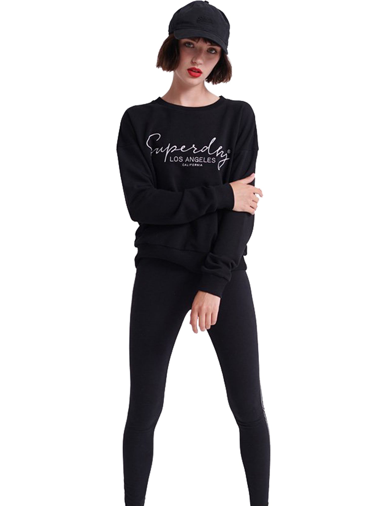 Leggings Nero Superdry