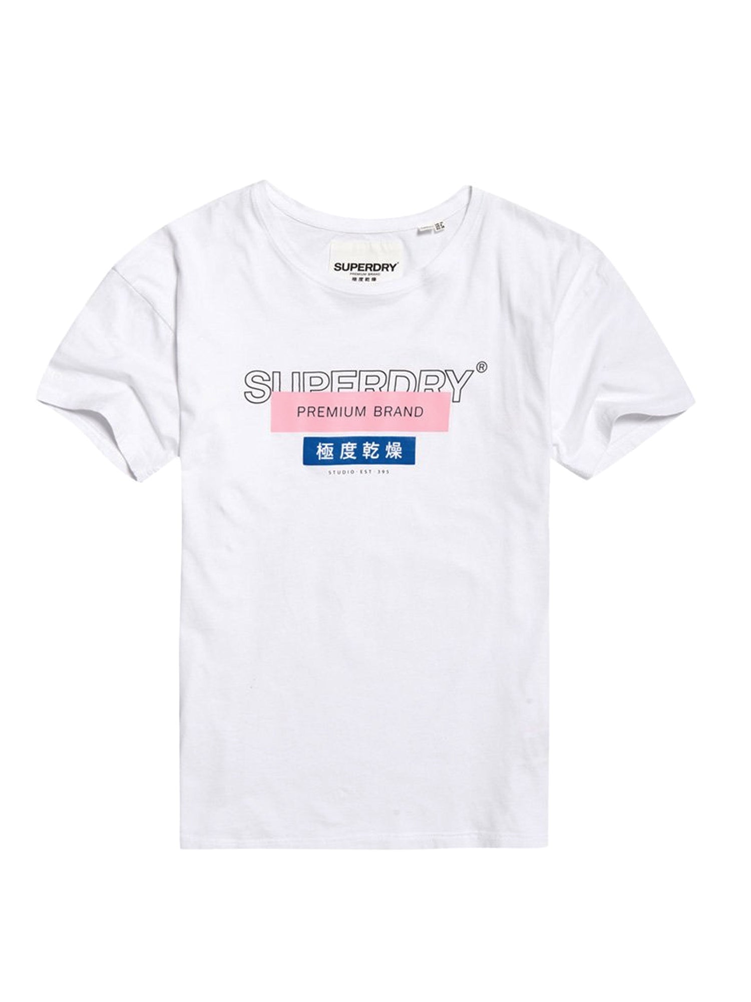 T-shirt Bianco Superdry