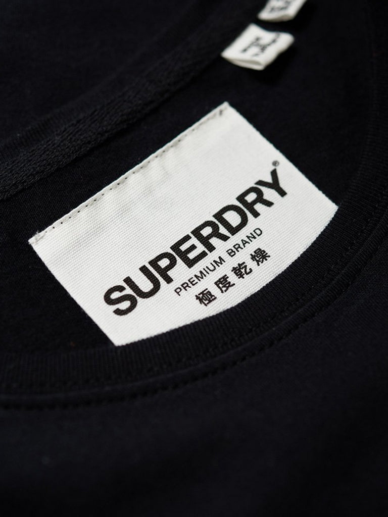 T-shirt Nero Superdry