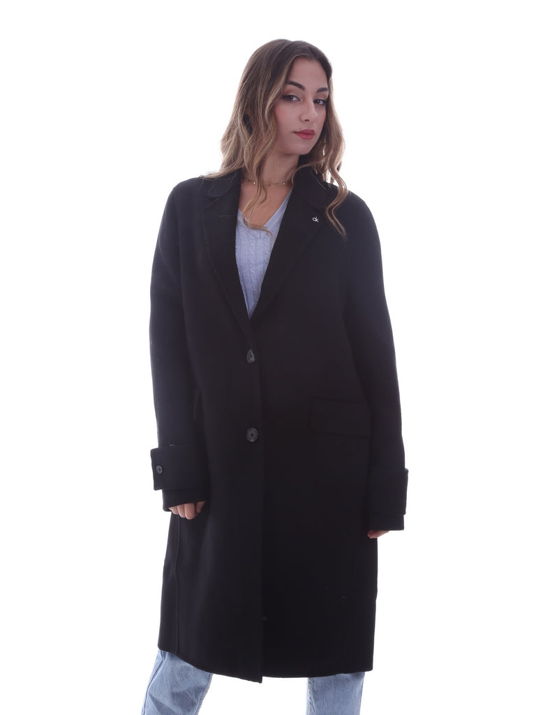 Cappotti Nero Calvin Klein