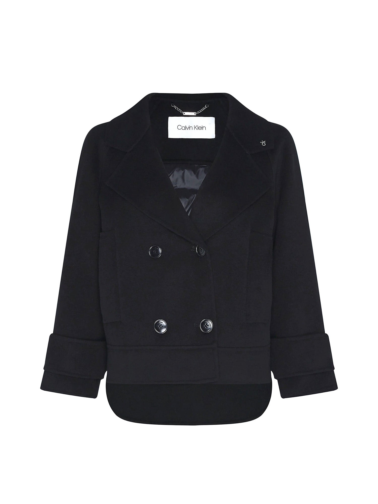 Cappotti Nero Calvin Klein