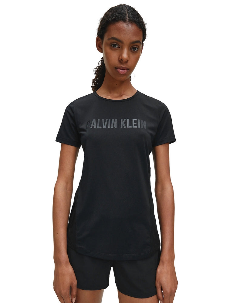 T-shirt Nero Calvin Klein Performance 