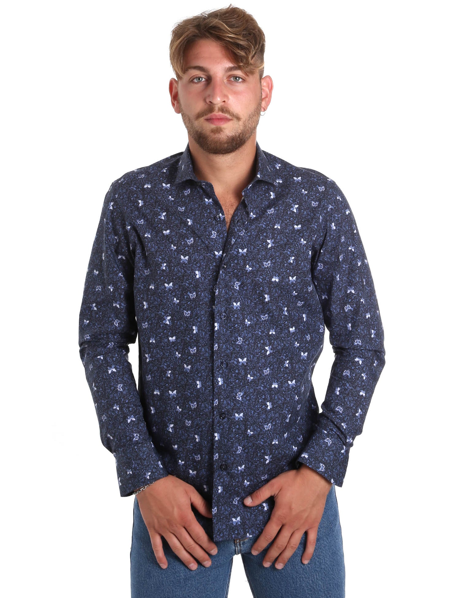 Camicie Blu Betwoin