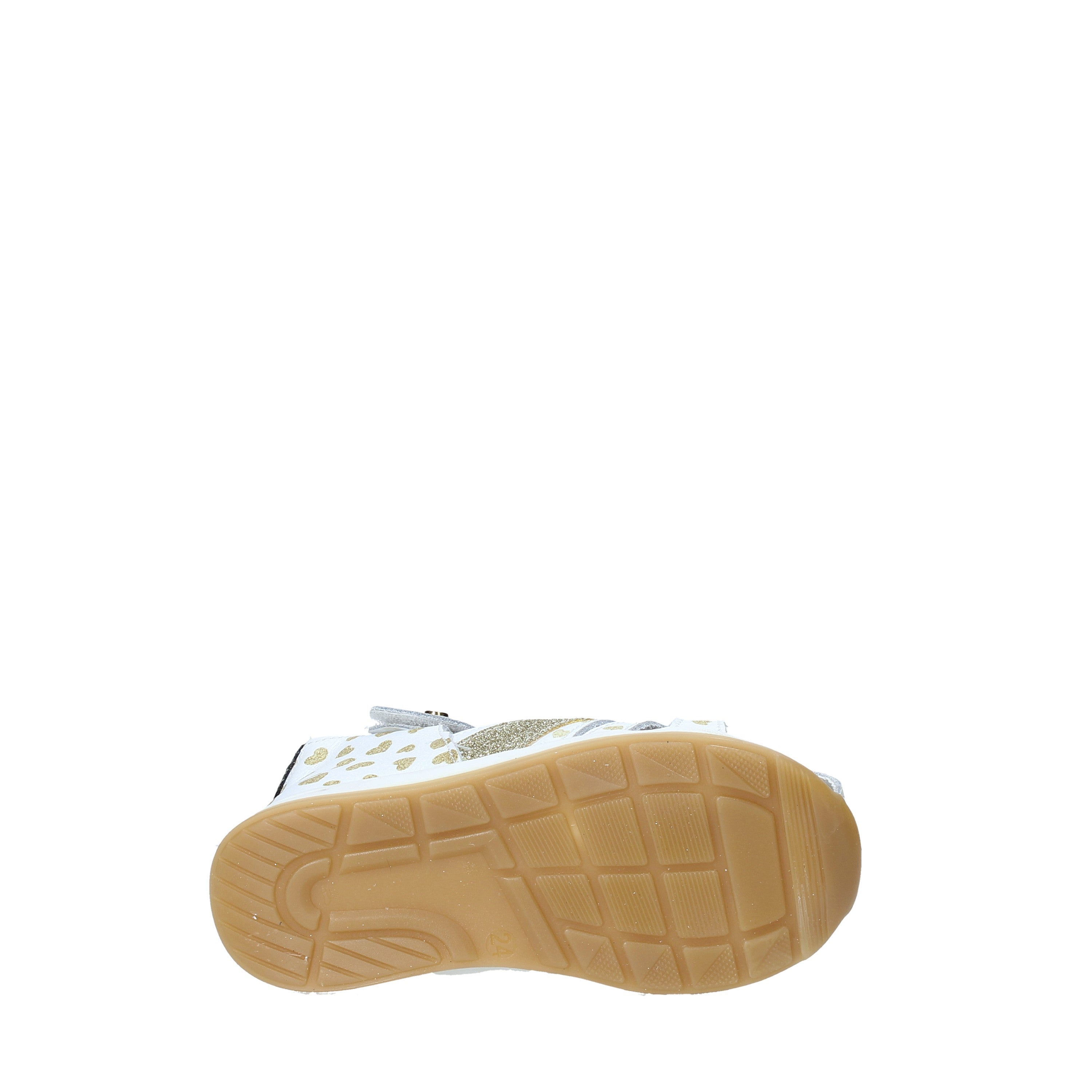 Sandali con strappi Bianco Melania