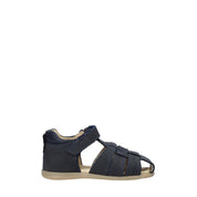 Sandali con strappi Blu Melania