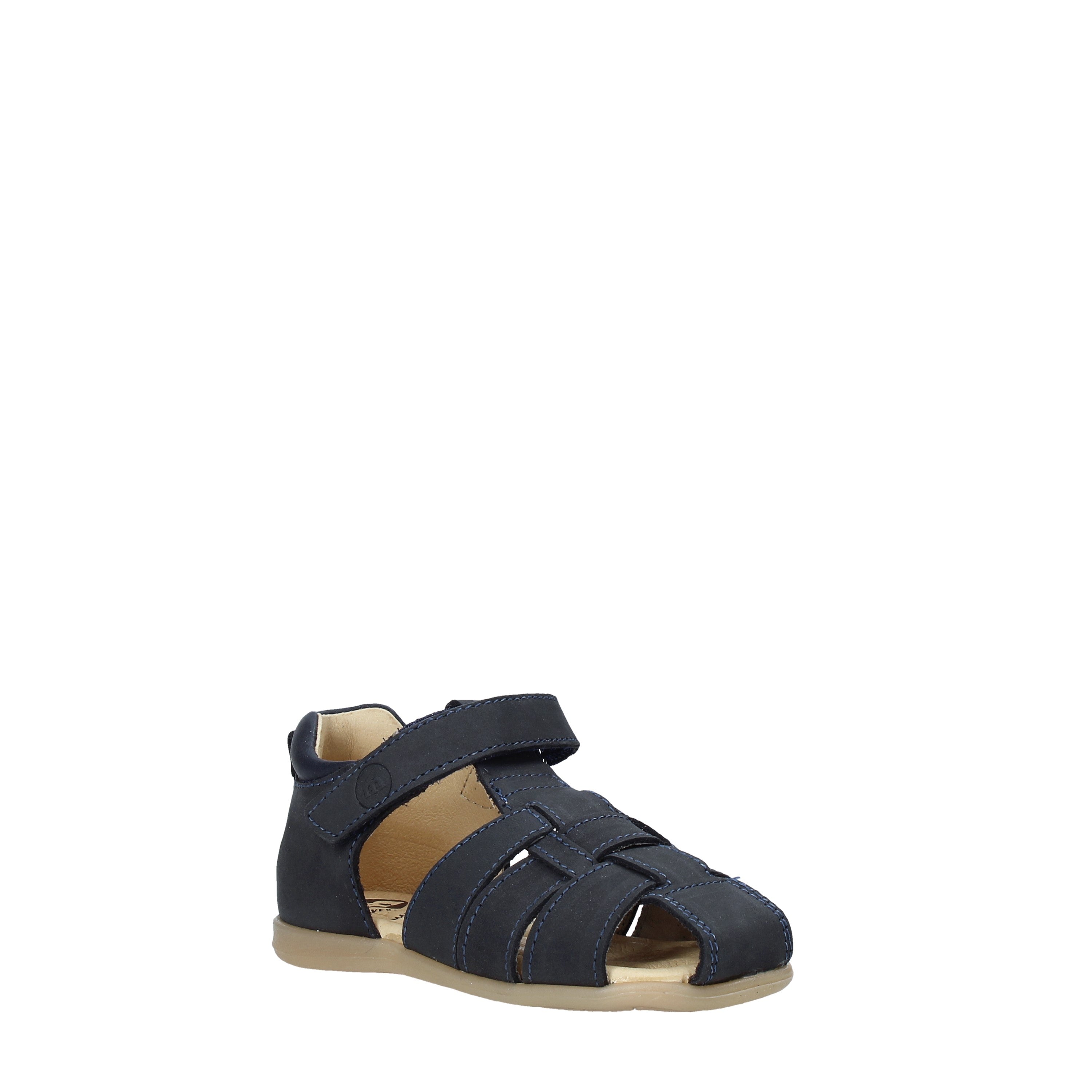 Sandali con strappi Blu Melania