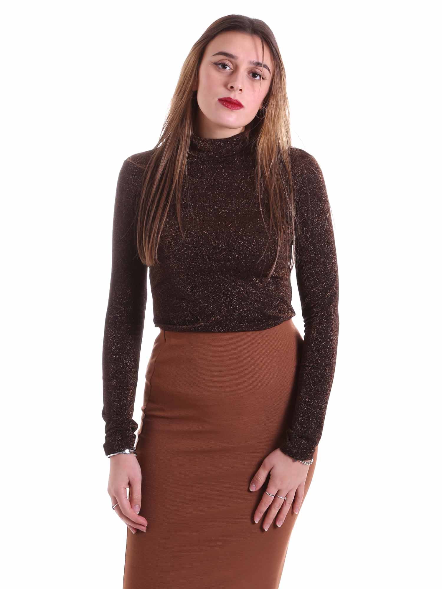 Maglie a collo alto Nero Liu-jo