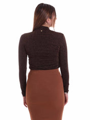 Maglie a collo alto Nero Liu-jo