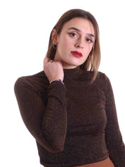 Maglie a collo alto Nero Liu-jo