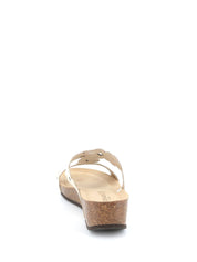 Sandali zeppa Bianco Grunland