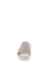 Sandali zeppa Grigio Grunland
