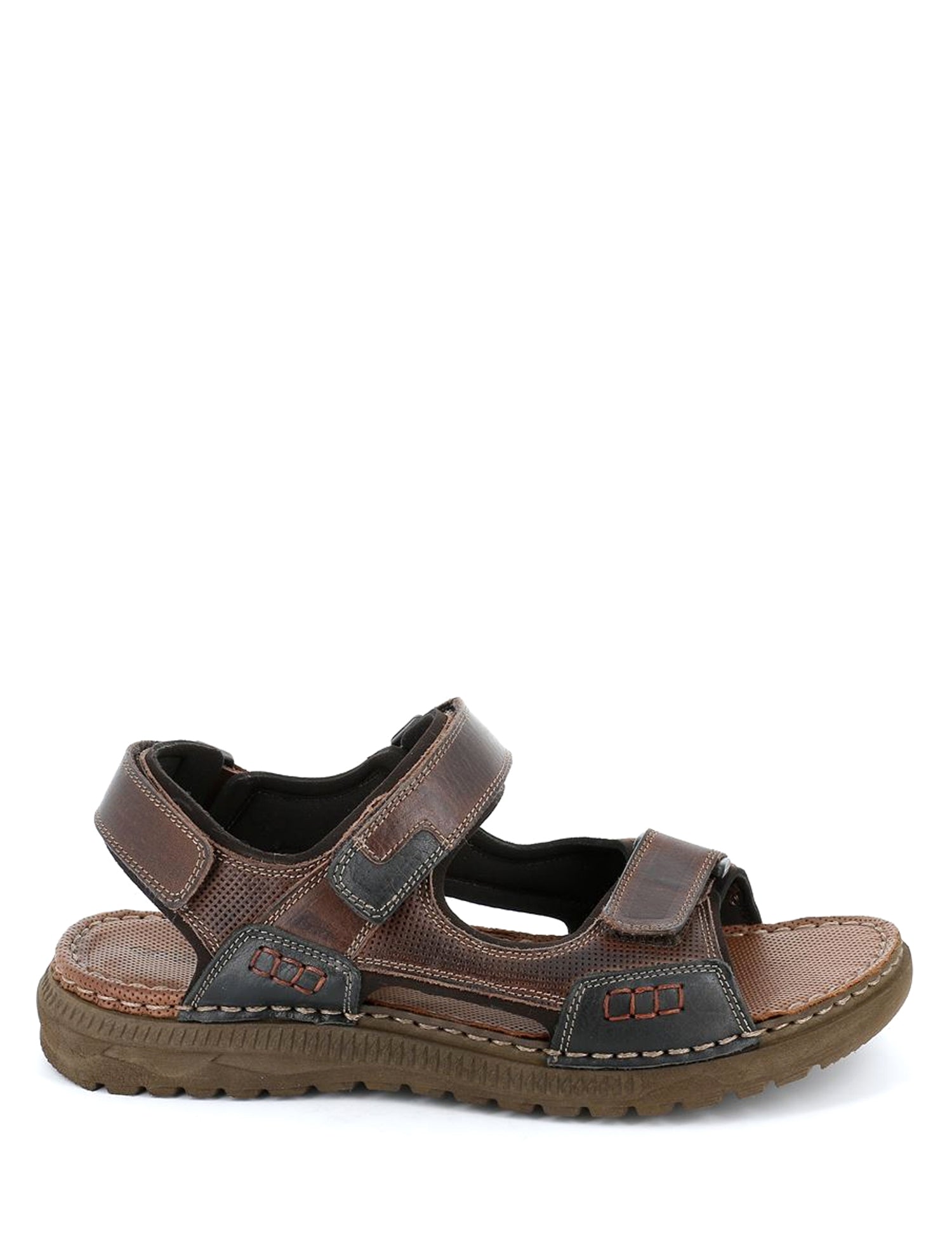 Sandali con strappi Marrone Grunland