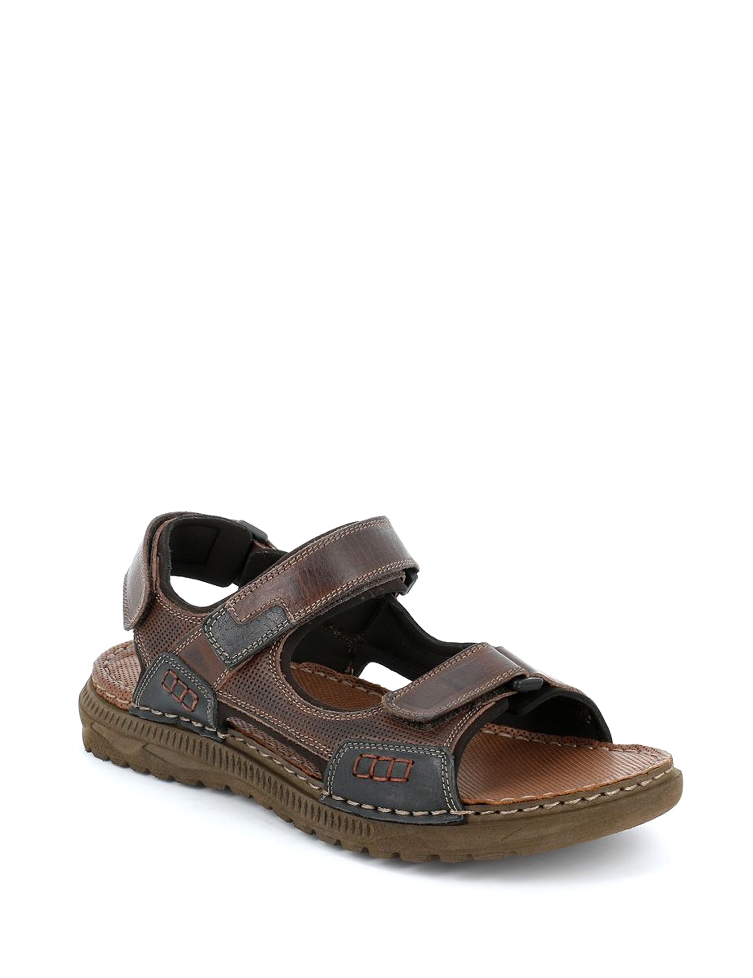Sandali con strappi Marrone Grunland