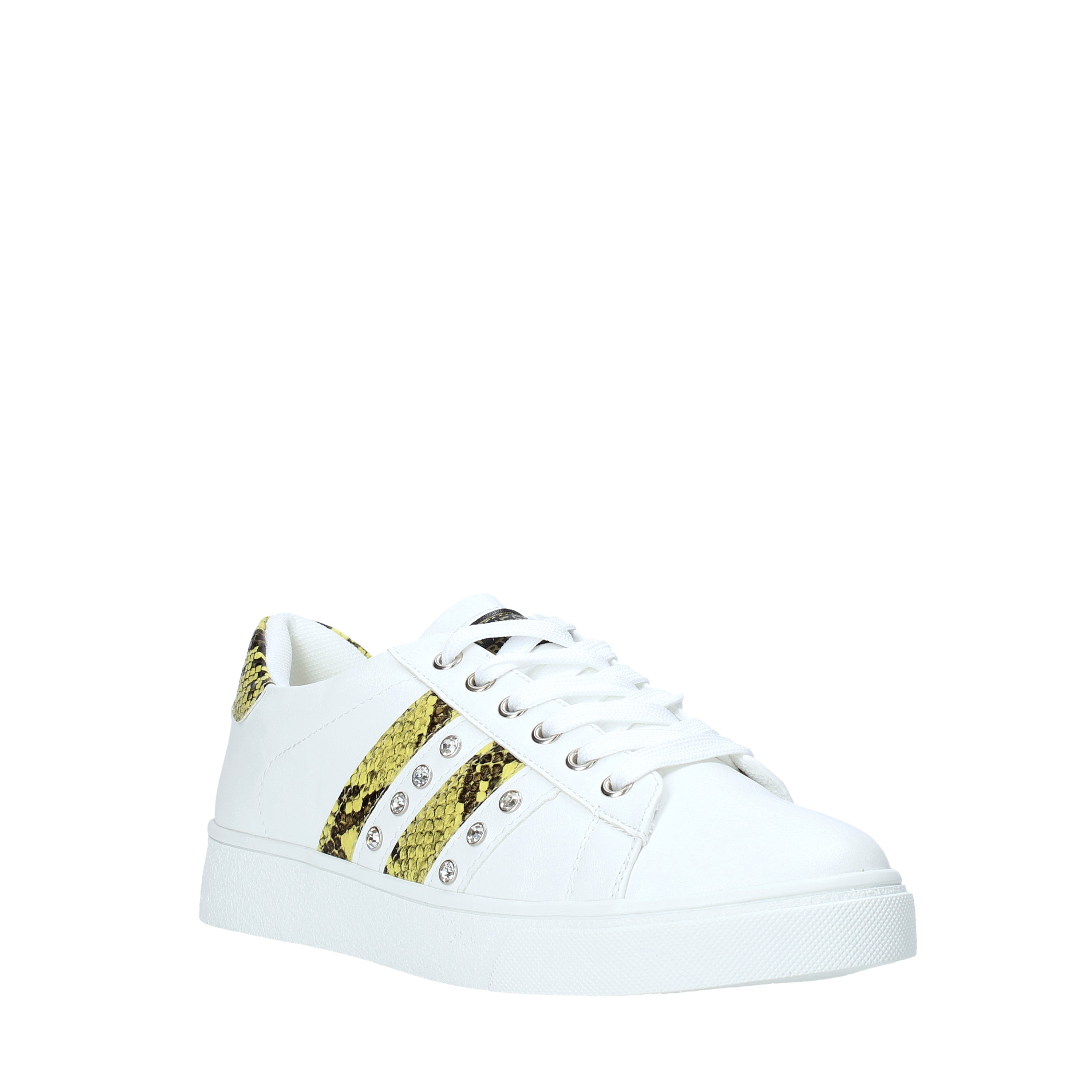 Sneakers Bianco Giallo Gold&gold