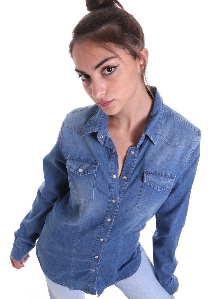 Camicie Blu Fornarina