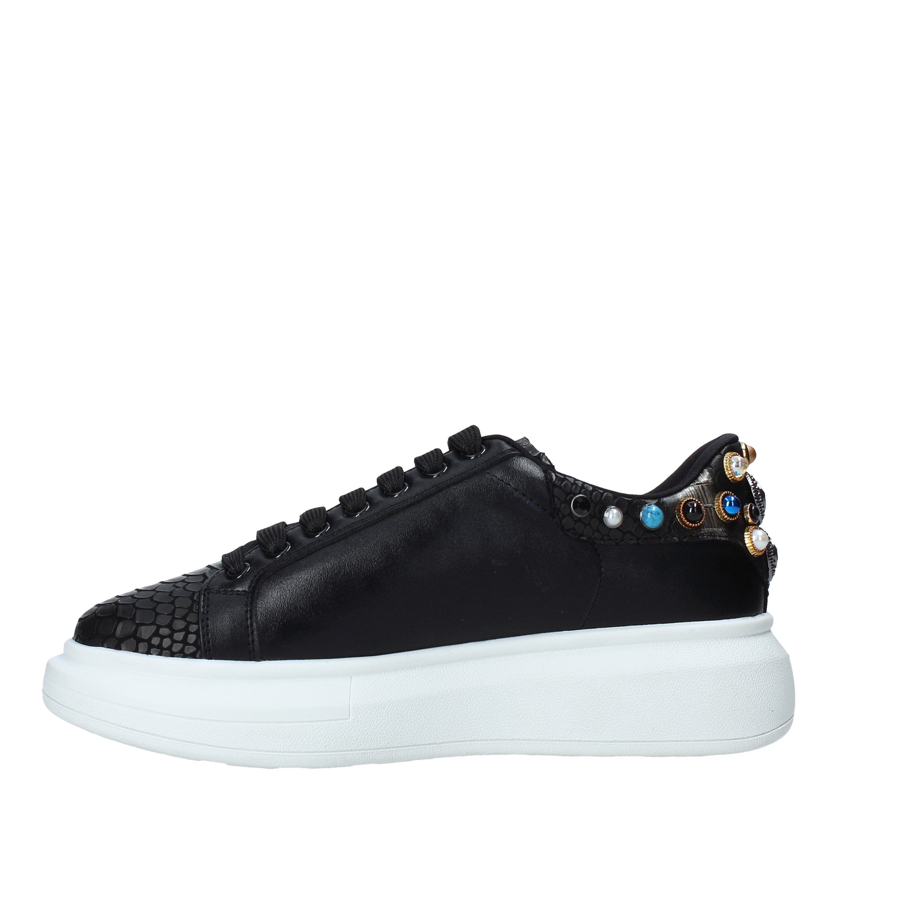 Sneakers Nero Gold&gold