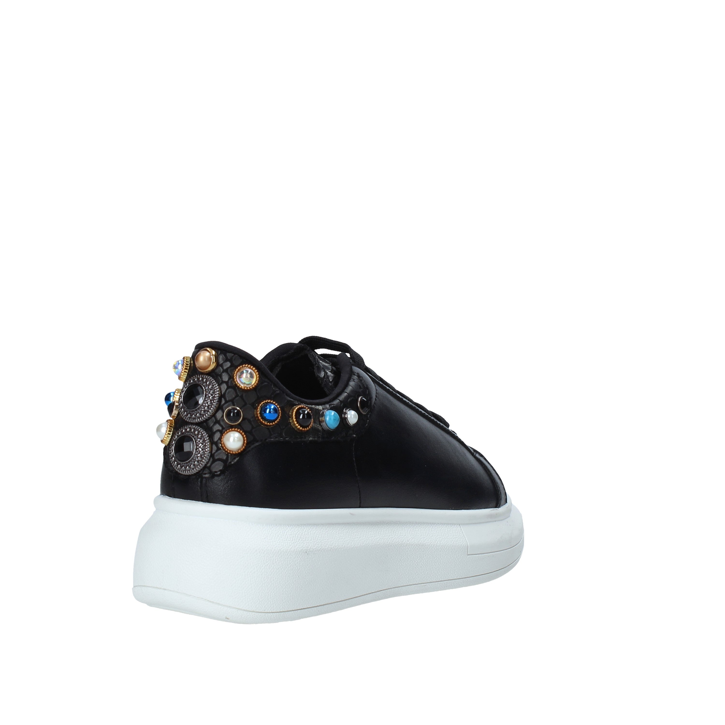 Sneakers Nero Gold&gold