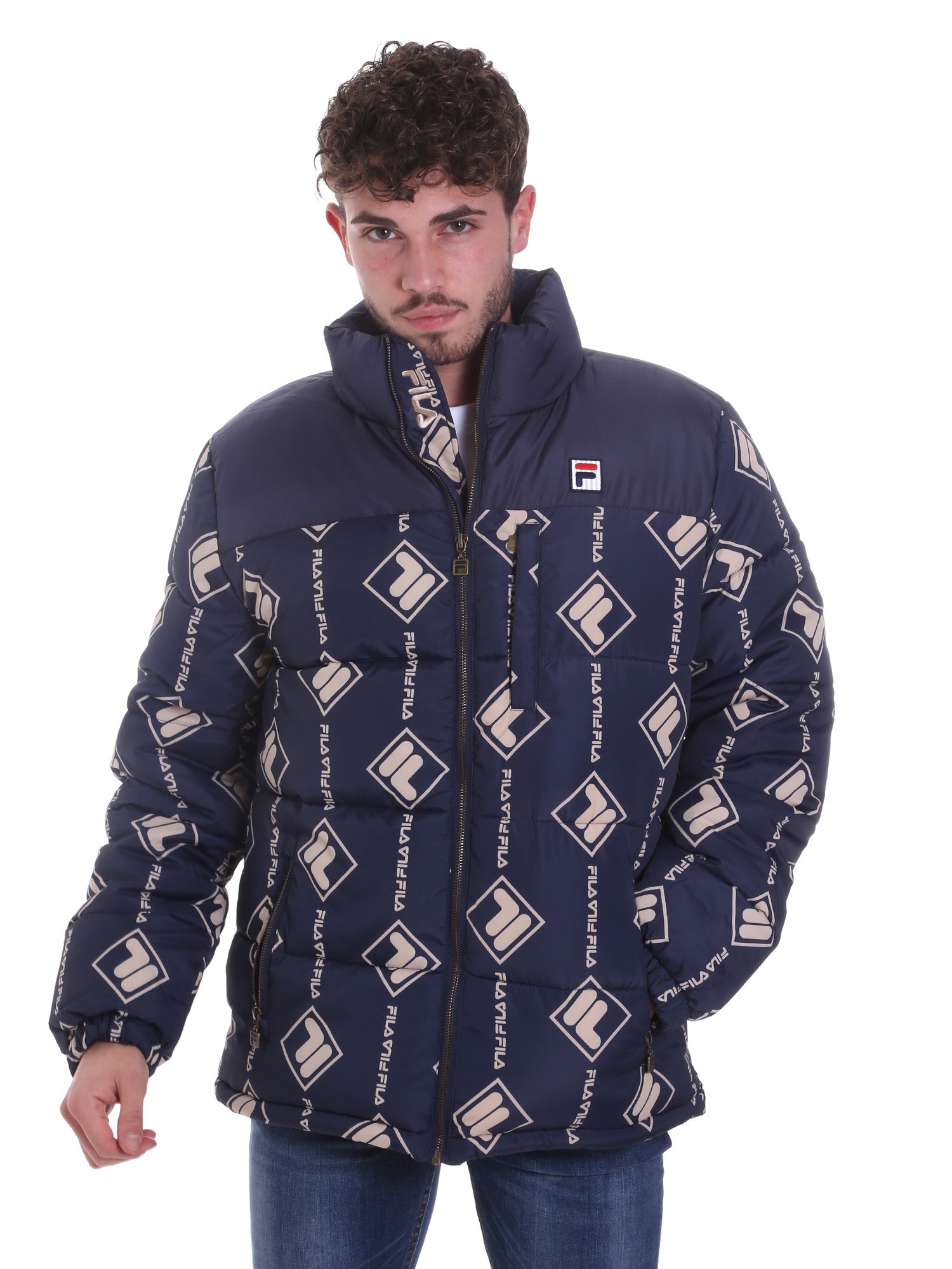 Piumini Blu Fila