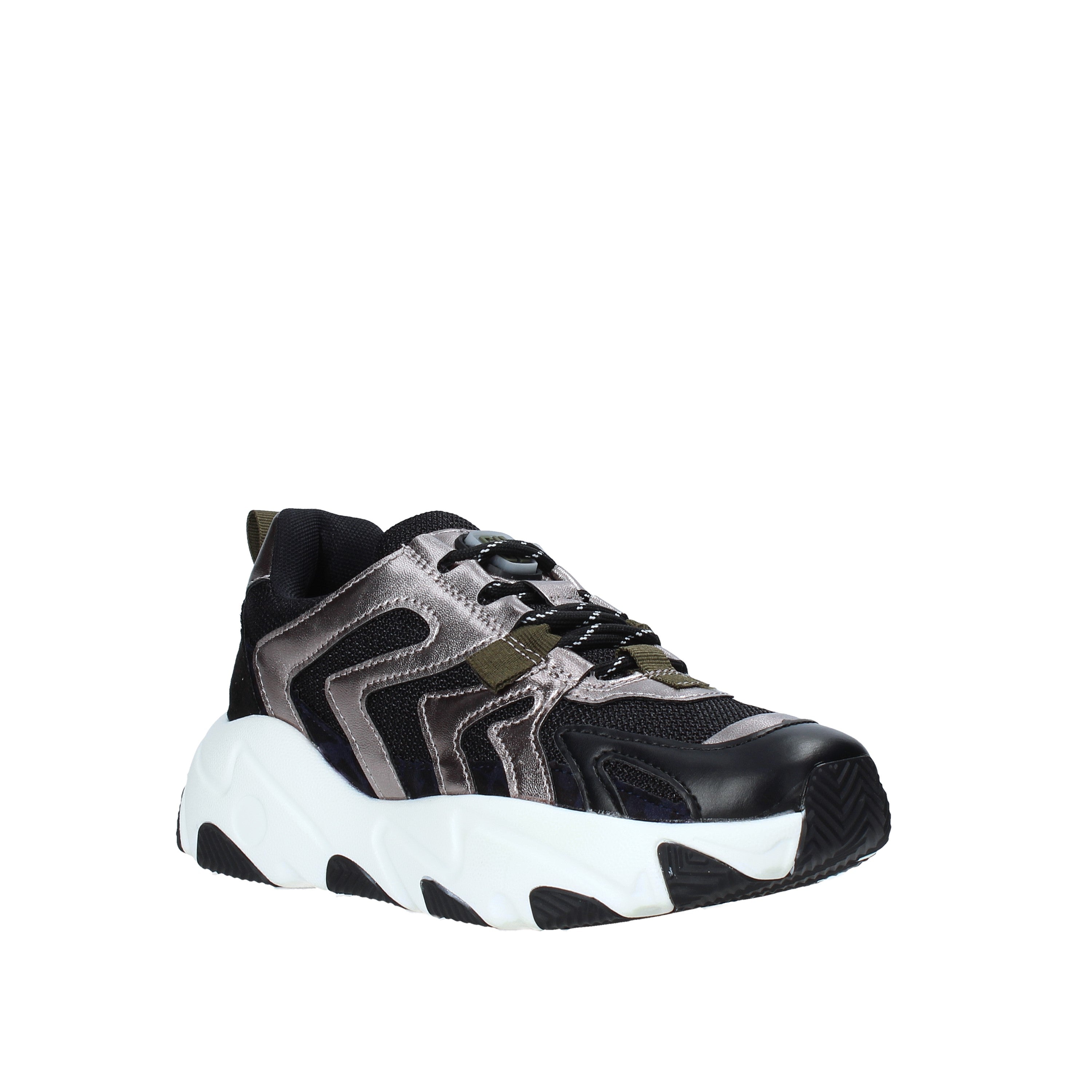 Sneakers Nero Gold&gold