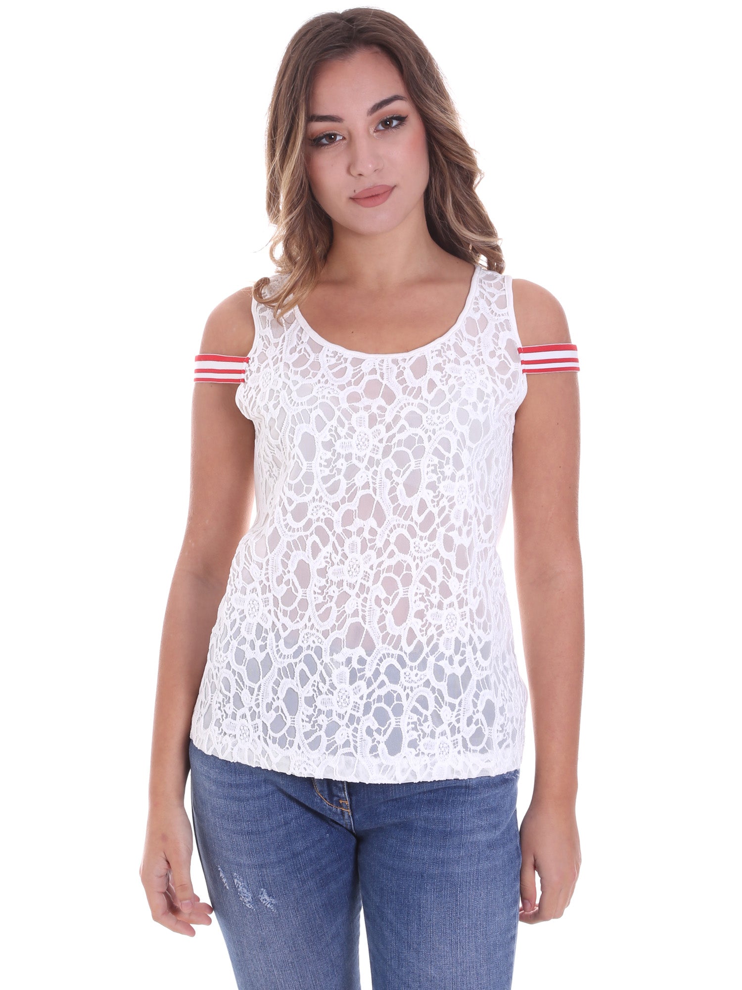 Canotte Bianco Fornarina