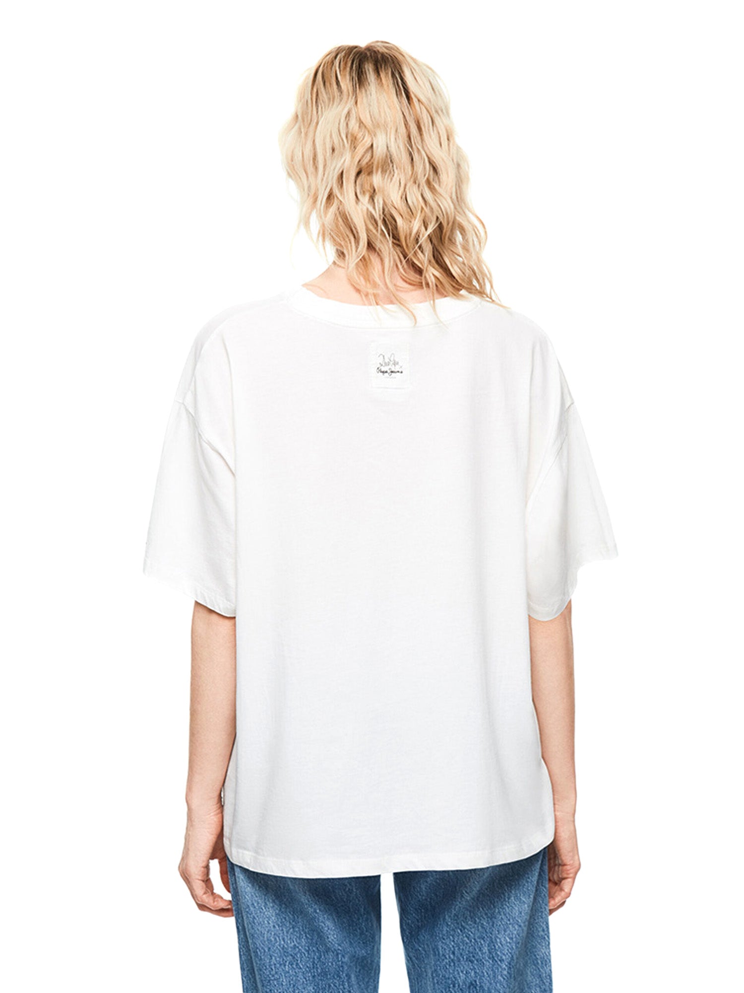 T-shirt Bianco Pepe Jeans