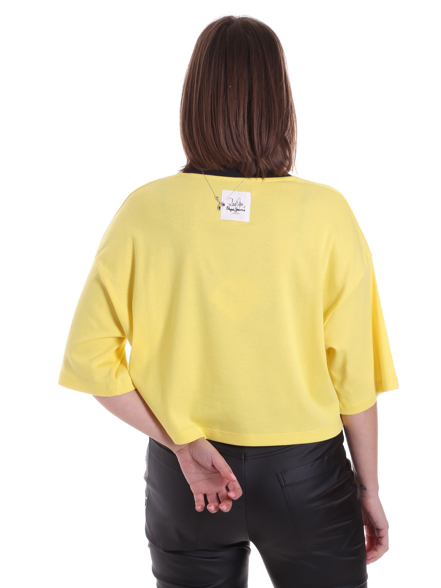 T-shirt Giallo Pepe Jeans