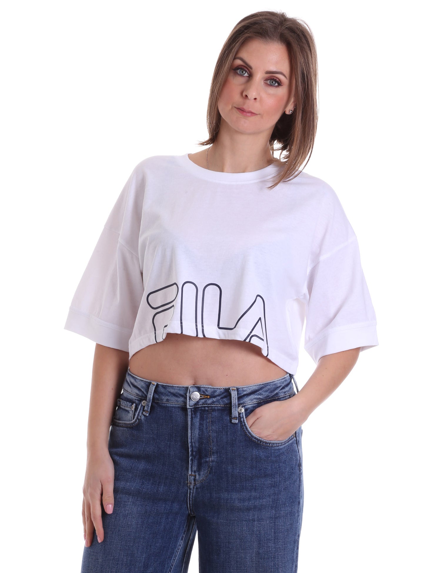 T-shirt Bianco Fila