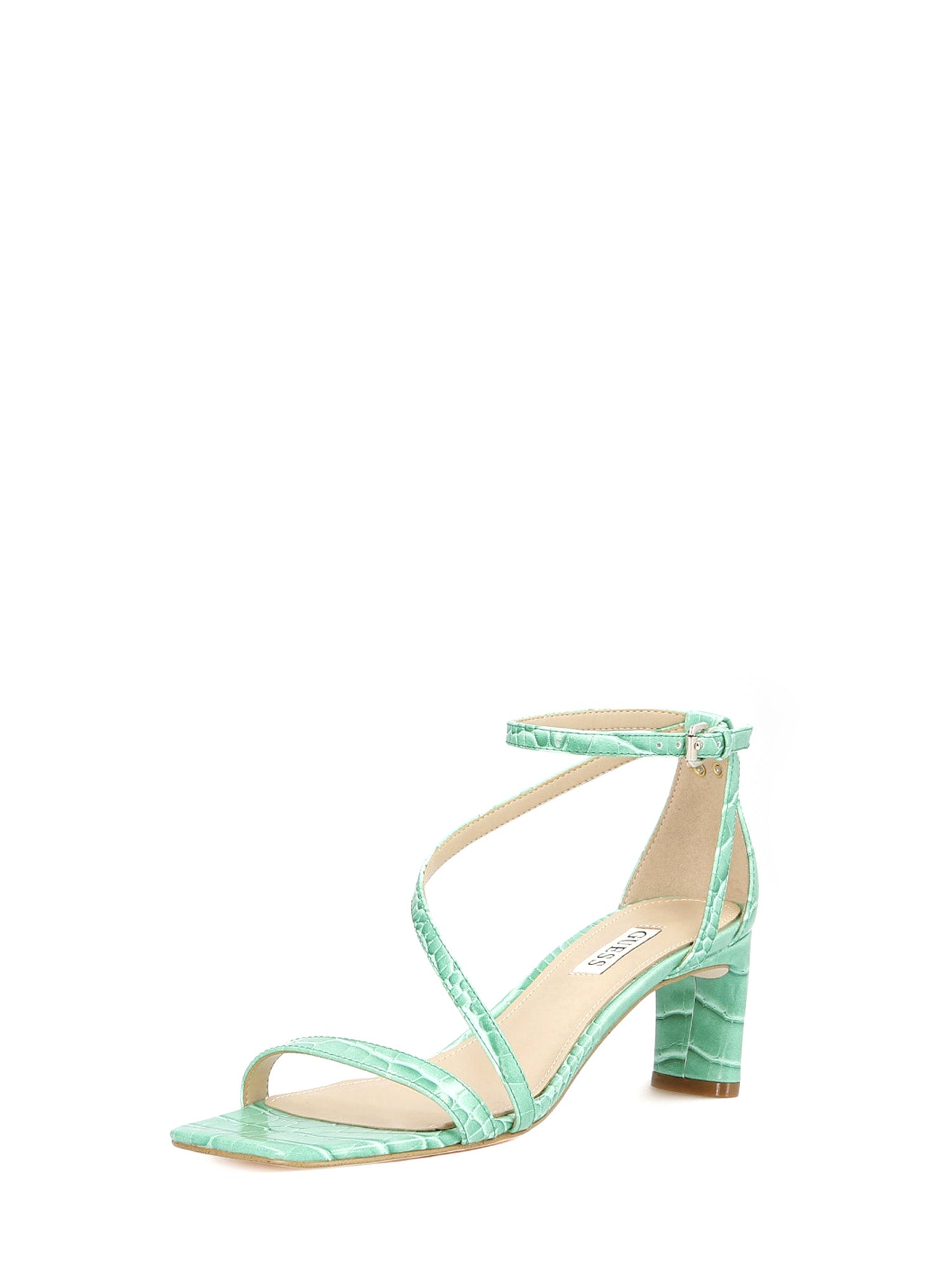 Sandali tacco Verde Guess