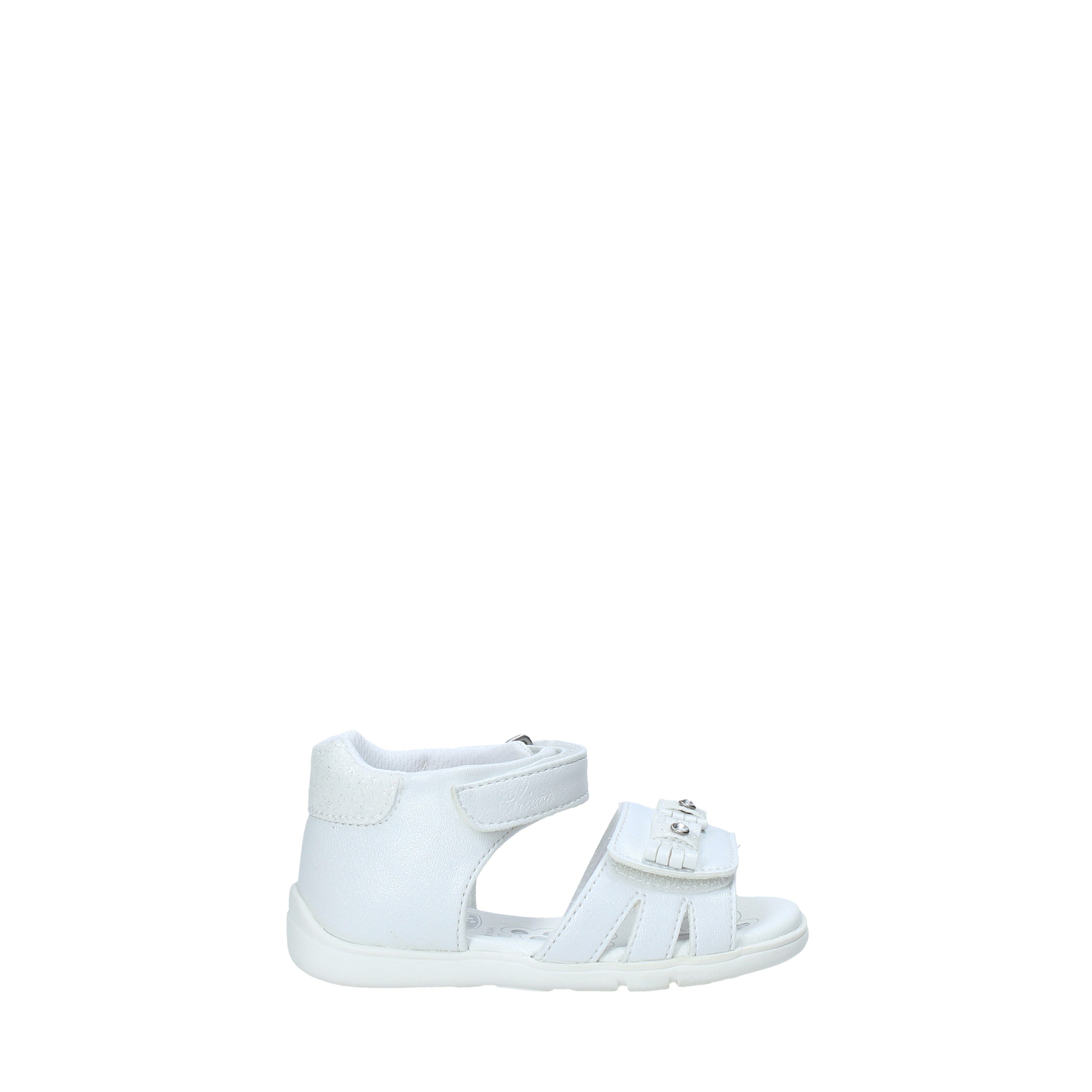 Sandali con strappi Bianco Chicco