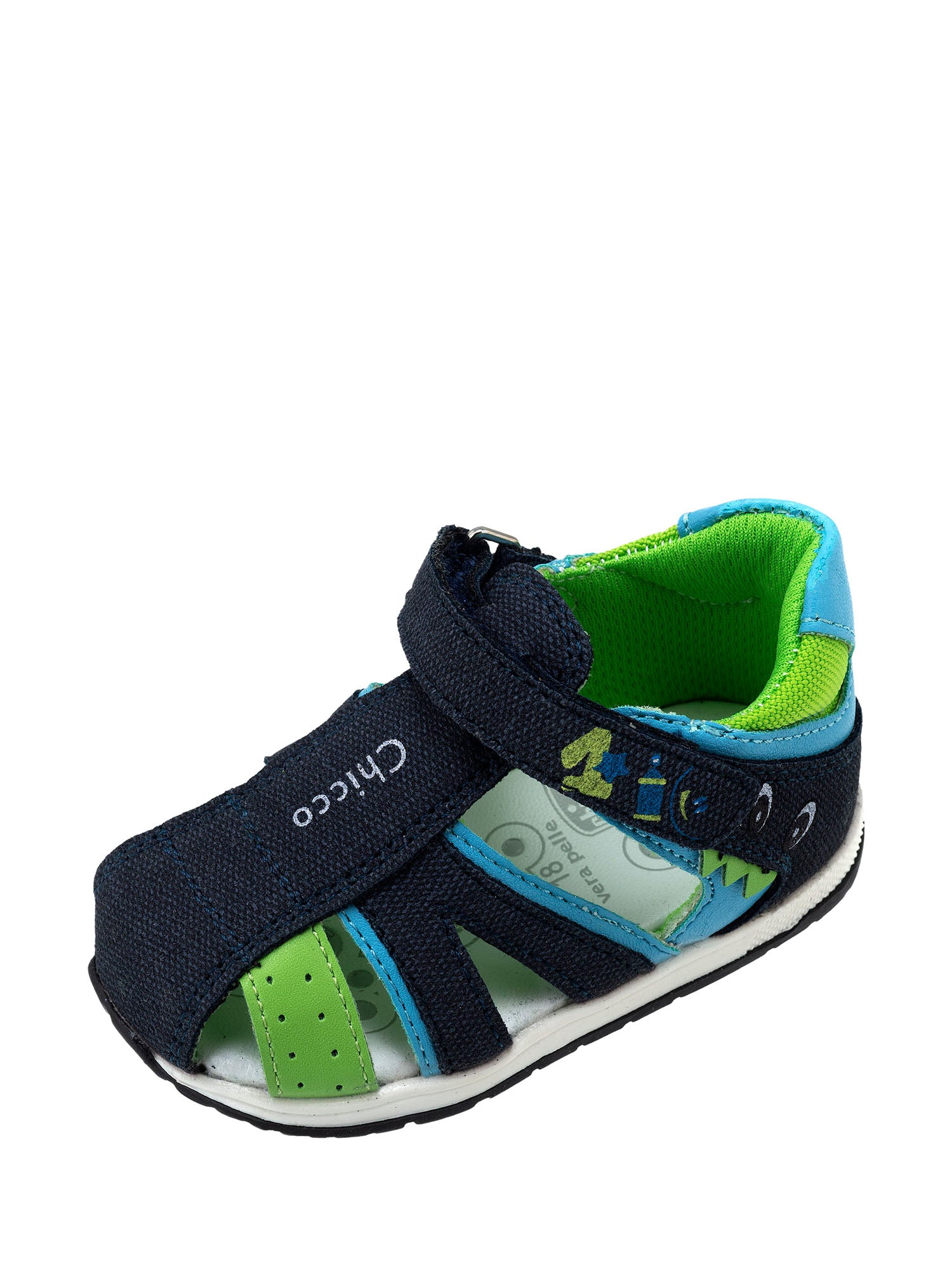 Sandali con strappi Blu Scuro Chicco