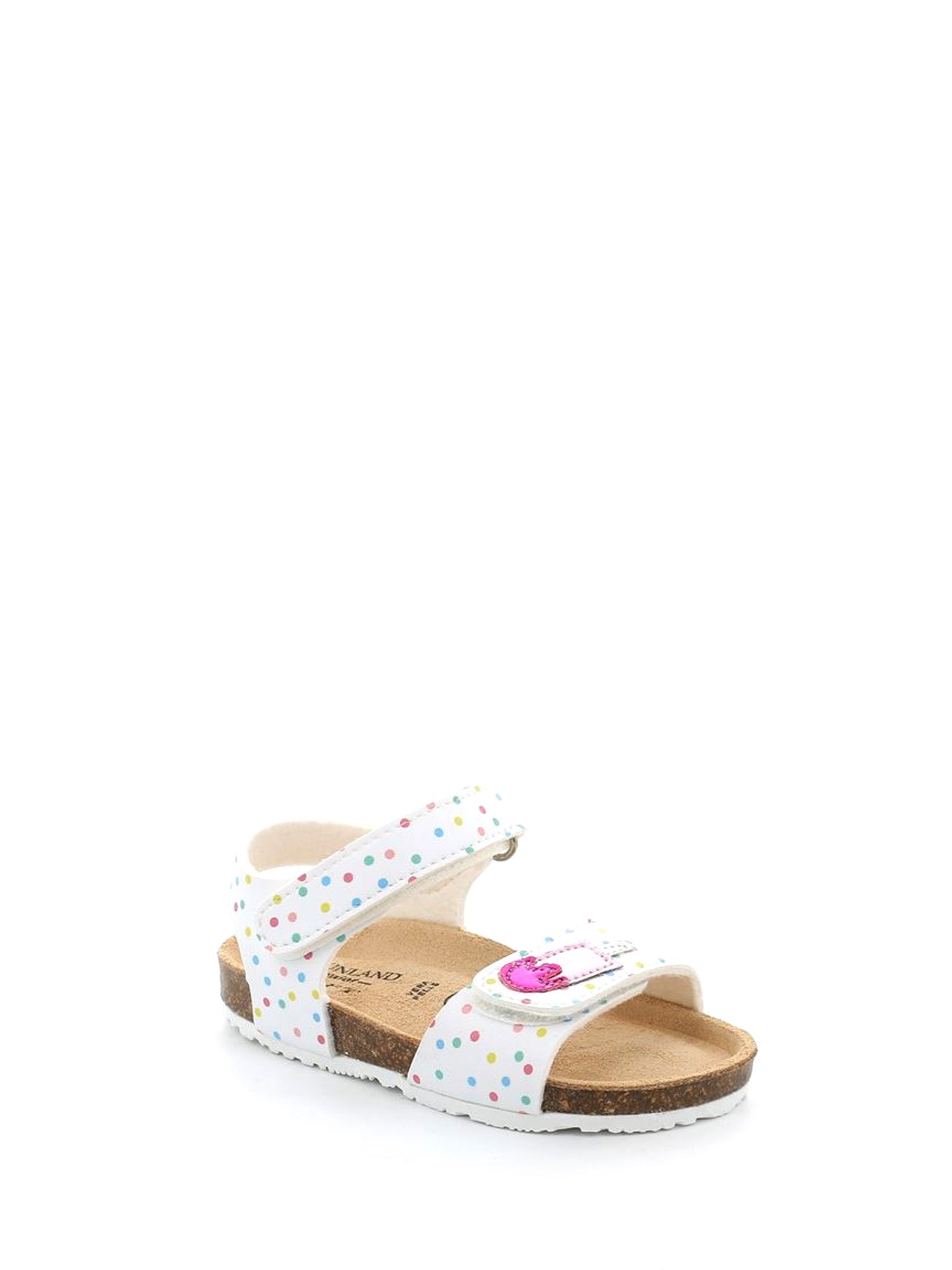 Sandali con strappi Bianco Grunland Junior