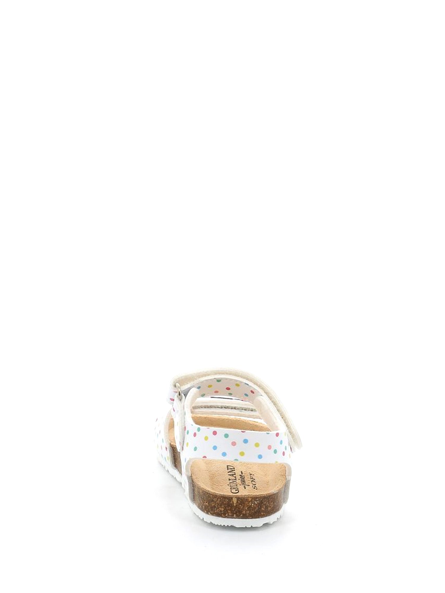 Sandali con strappi Bianco Grunland Junior