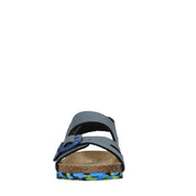 Sandali con strappi Grigio Grunland Junior