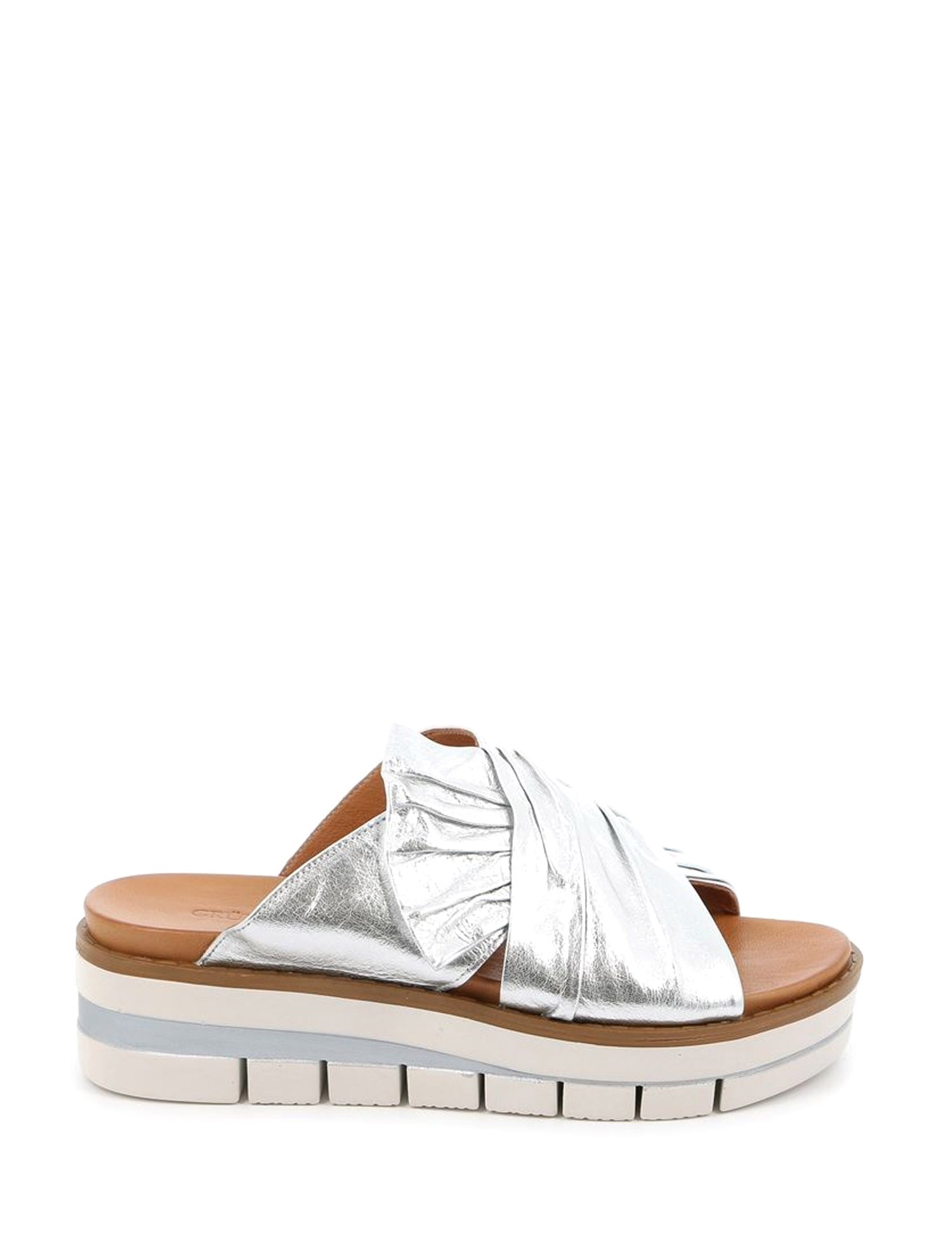 Sandali Argentato Grunland