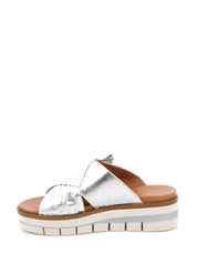 Sandali Argentato Grunland