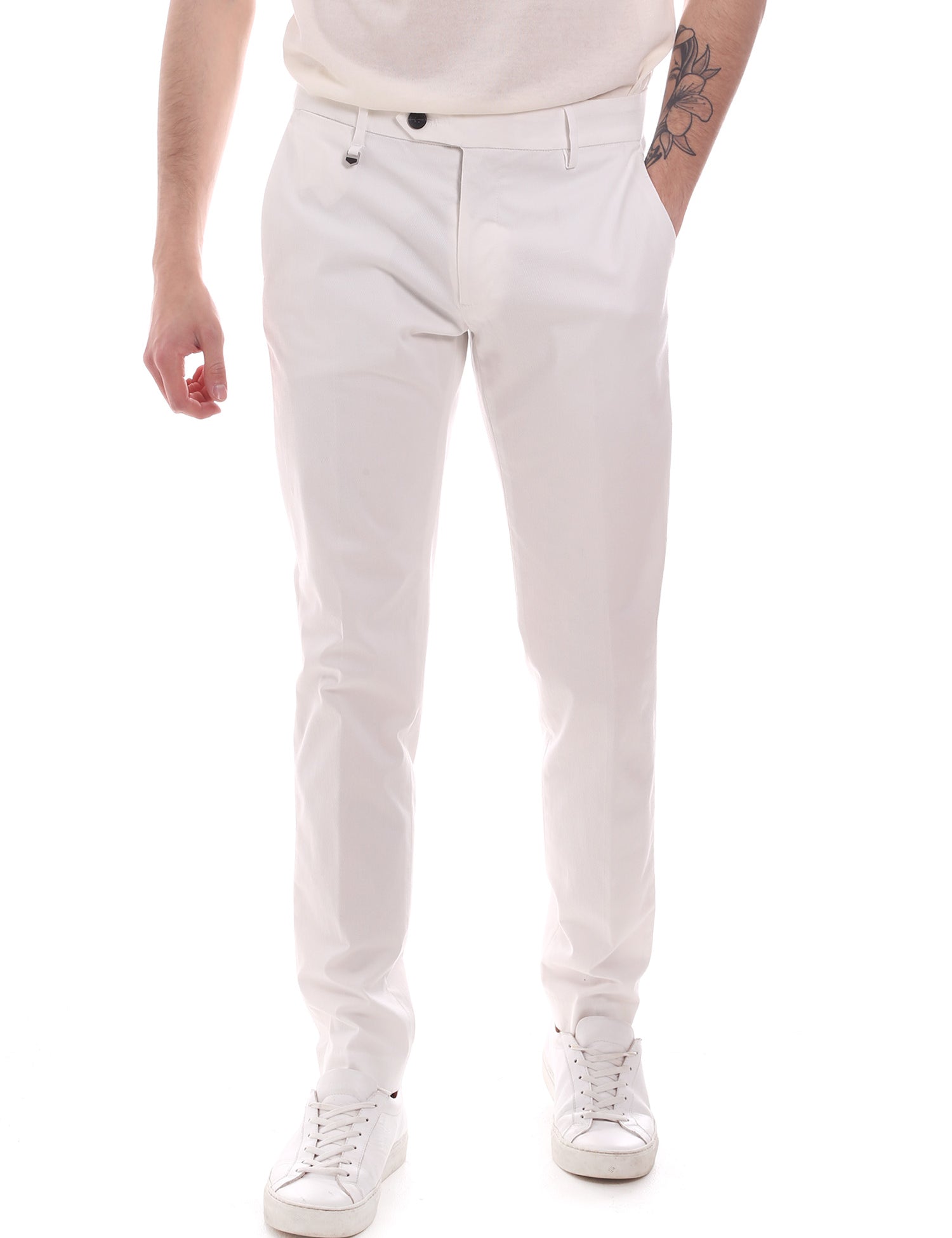 Pantaloni Bianco Antony Morato
