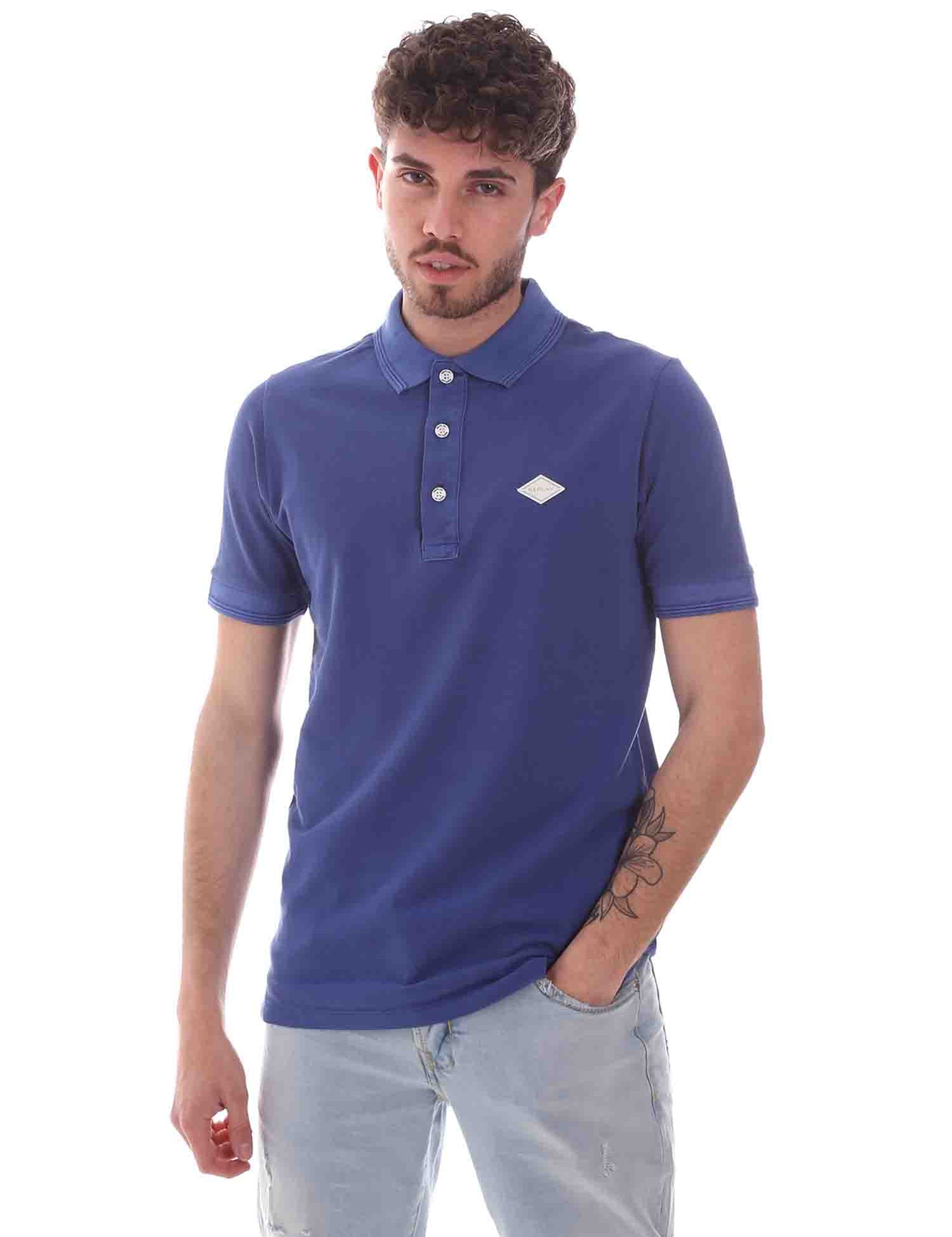 Polo Blu Replay