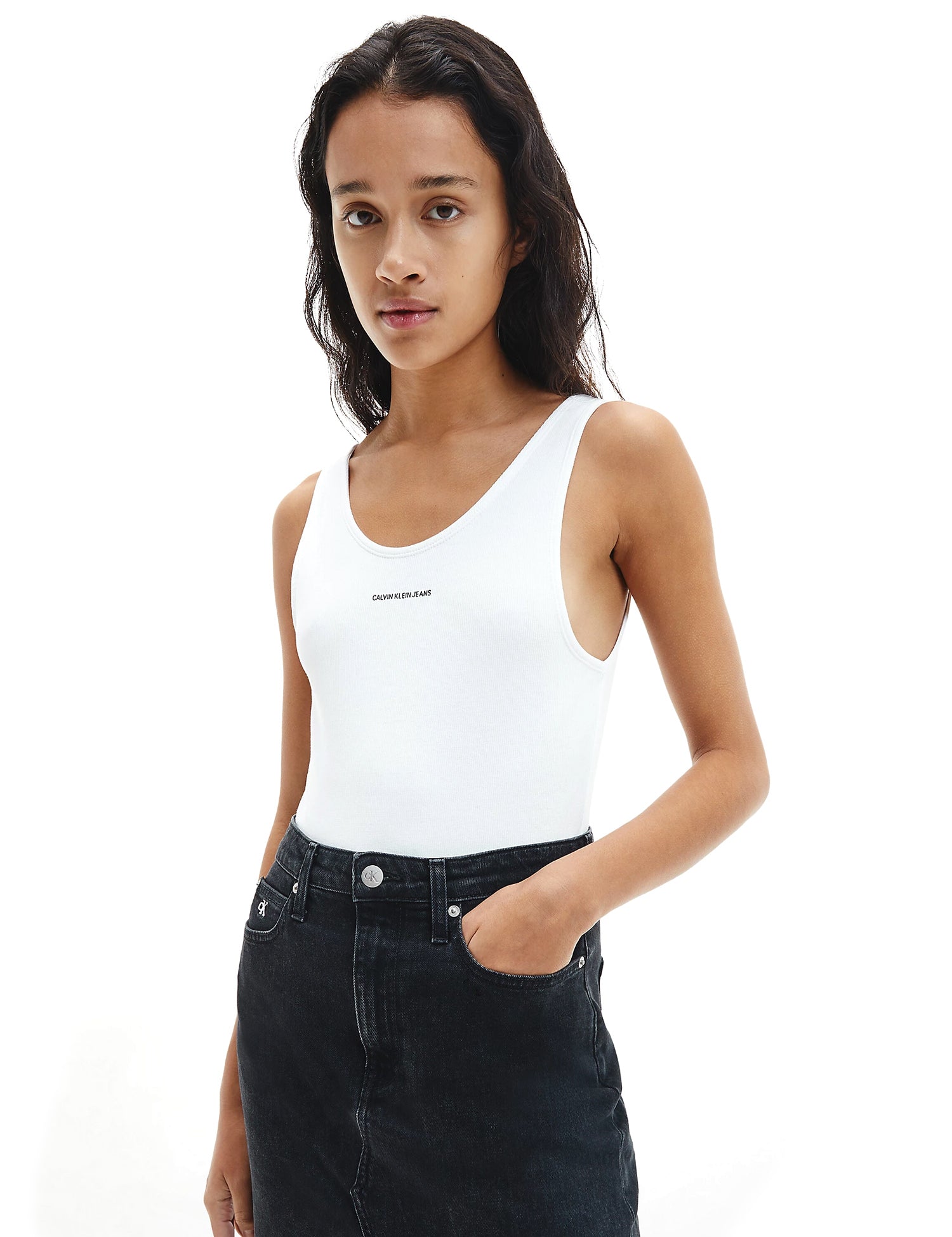 Body Bianco Calvin Klein Jeans